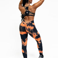 Falling For You Tie Dye Leggings (Scrunchy Supplex)