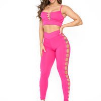 Pink Lolita Light Supplex Leggings