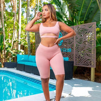 Peach Nue BBB Biker Shorts (Light Supplex)
