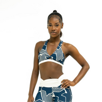 Geometric Fitness Top