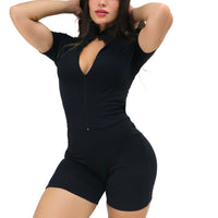 Black Matrix Short Bodysuit