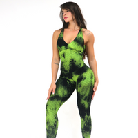 Green Panda Bodysuit (Scrunchy Supplex)