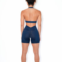 Navy Fit Bum Bum Pocket Shorts