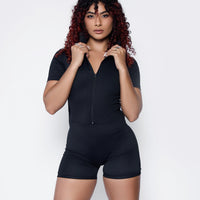 Black Matrix Short Bodysuit