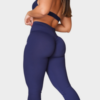 Navy Blue Thick Supplex Leggings