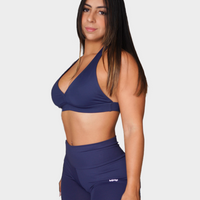 Navy Blue Thick Supplex Leggings