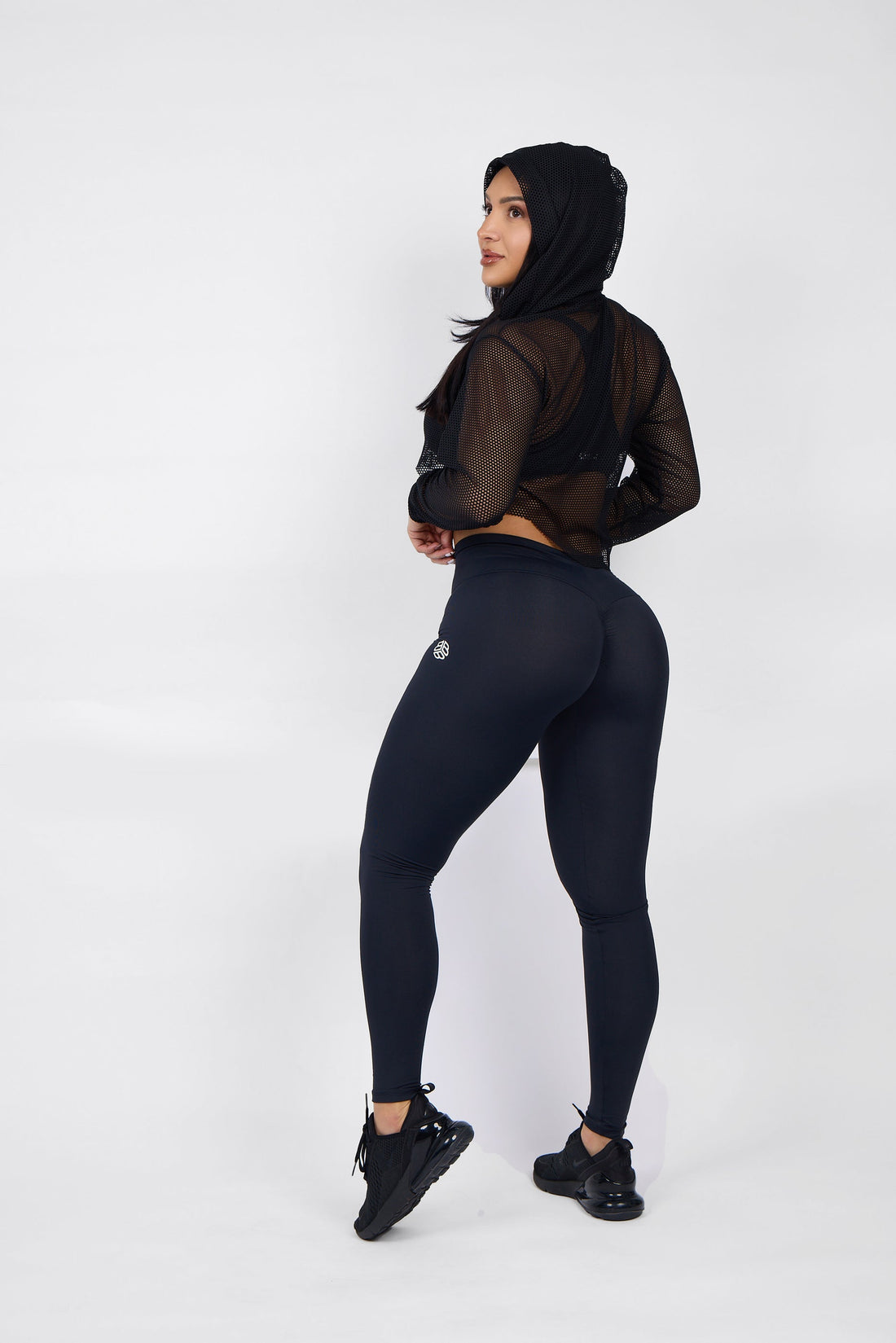 Black Negrita Leggings (Thick Supplex)