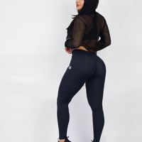 Black Negrita Leggings (Thick Supplex)