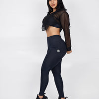 Black Negrita Leggings (Thick Supplex)