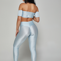 Icy Blue String Top