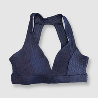 Navy Blue Top Love Sport Bra