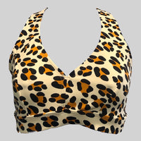 Caramel Leopard Top (Light Supplex)