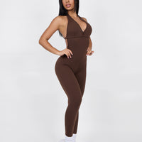 Cafe Backless Bodysuit