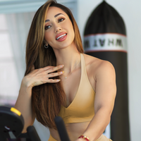 Dulce De Leche Backless Top (Light Supplex)