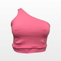 Single Shoulder Top (Thick Supplex)