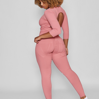 Pink Guava Bum Bum Pocket Leggings (Thick Supplex)