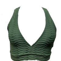 Forest Fish Scale Fit Top