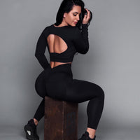 Black Bum Bum Pocket Leggings (Light Supplex)