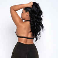 Glistening Night & Day Backless Top