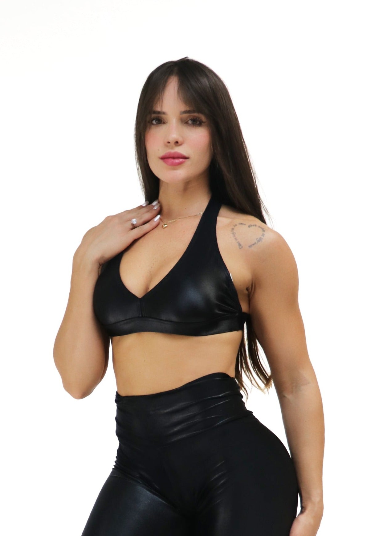 Shiny Liquid Top (Light Supplex)