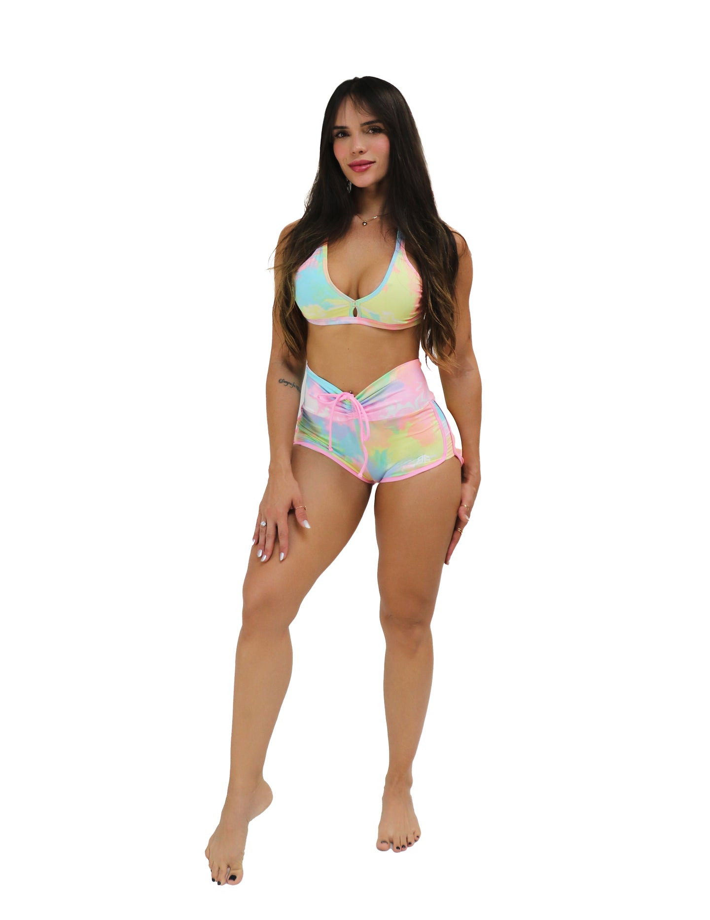 Cotton Candy Shorts (Light Supplex)