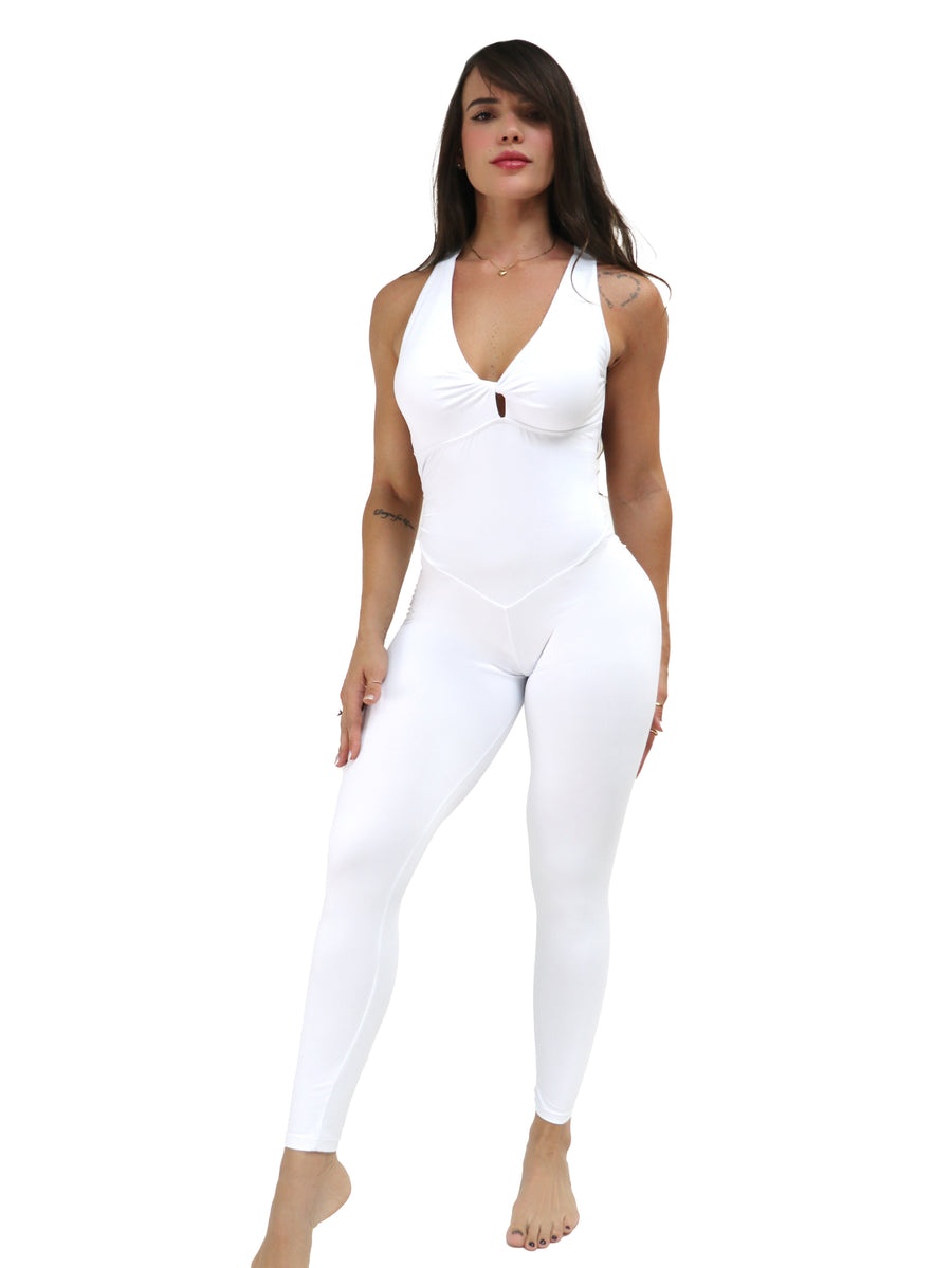 White Ring Bodysuit