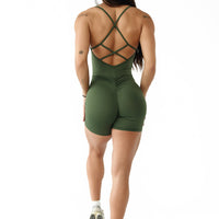 Green Nature Web Bodysuit