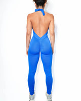 Blueberry Butt Scrunch Bodysuit | Brazilian Activewear Romper (Light Supplex)