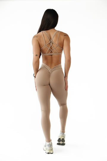 Frosted Toffee Butt Scrunch Leggings