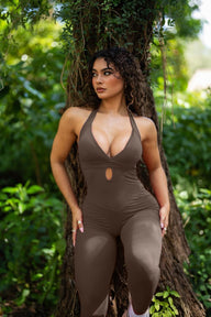 Walnut Butt Scrunch Bodysuit
