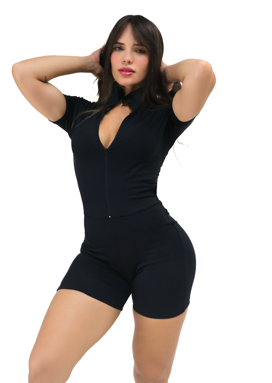 Black Matrix Short Bodysuit