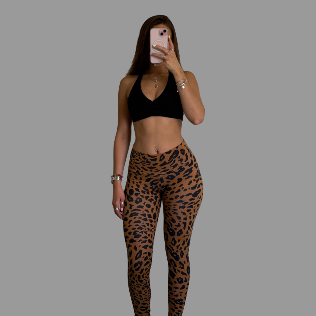 Leopard Dots Leggings - Pre Order (Ships 4/10/26)