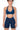 Navy Backless Top