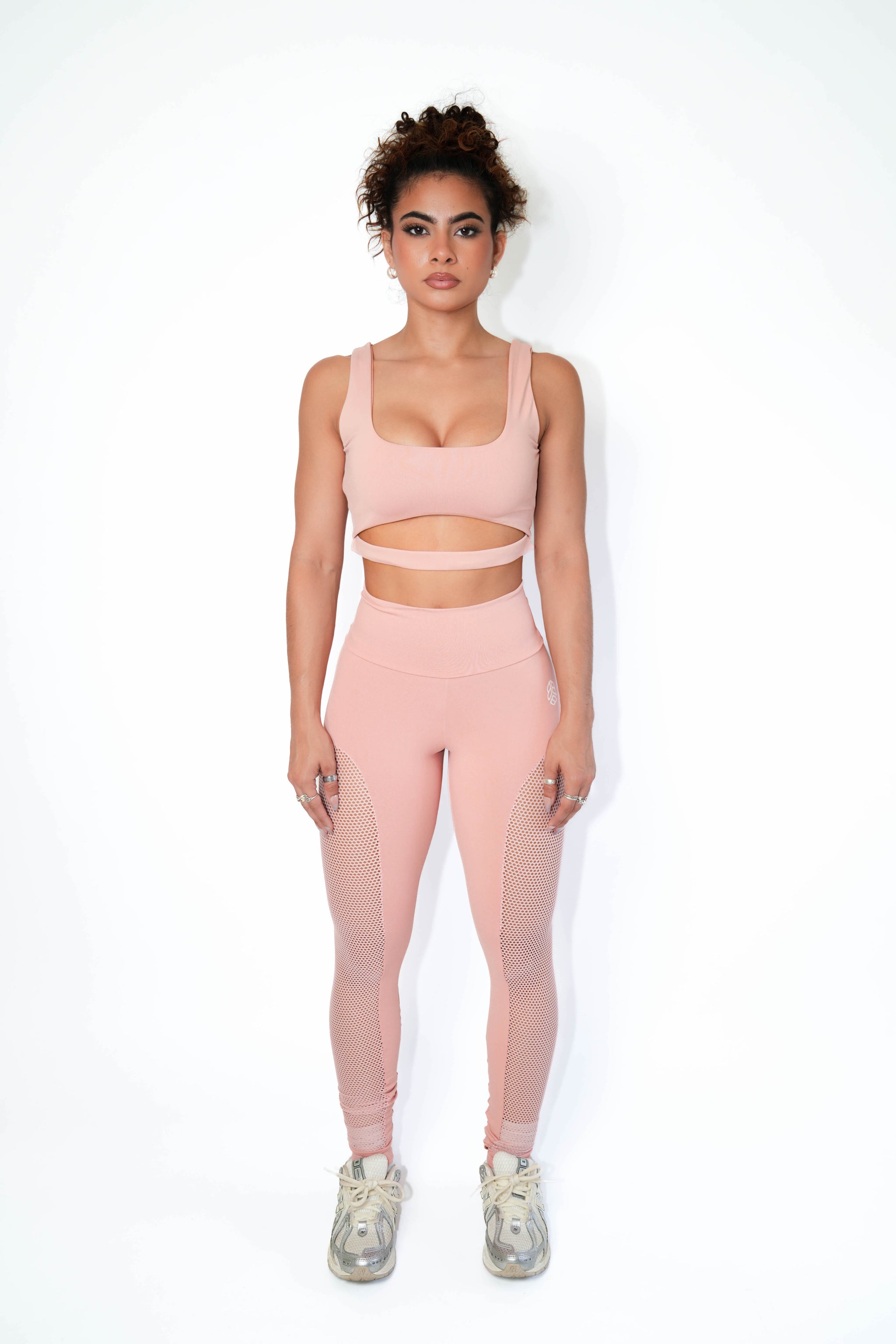 Blush Mesh Leggings