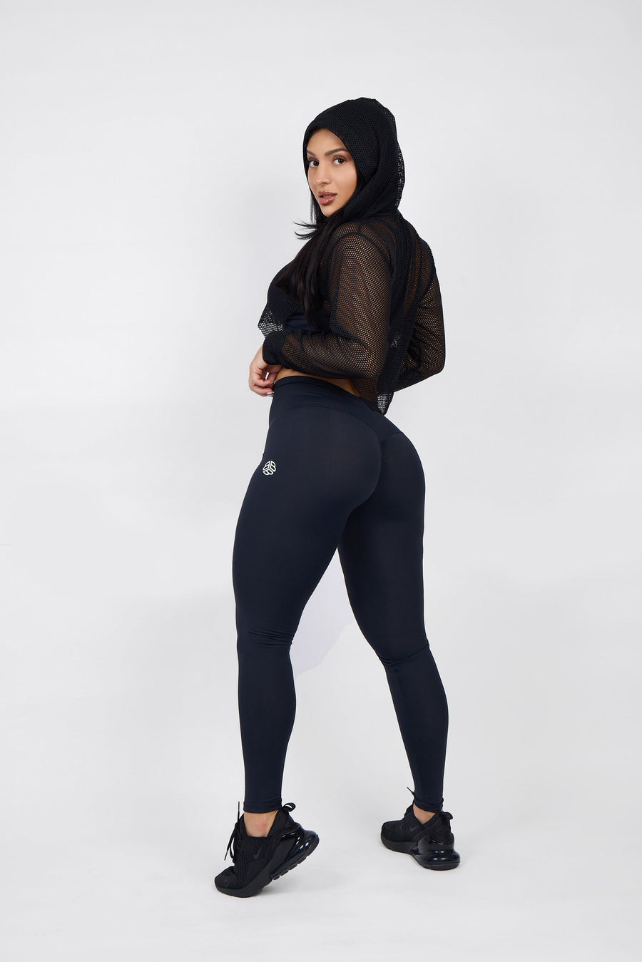 Black Negrita Leggings (Thick Supplex)