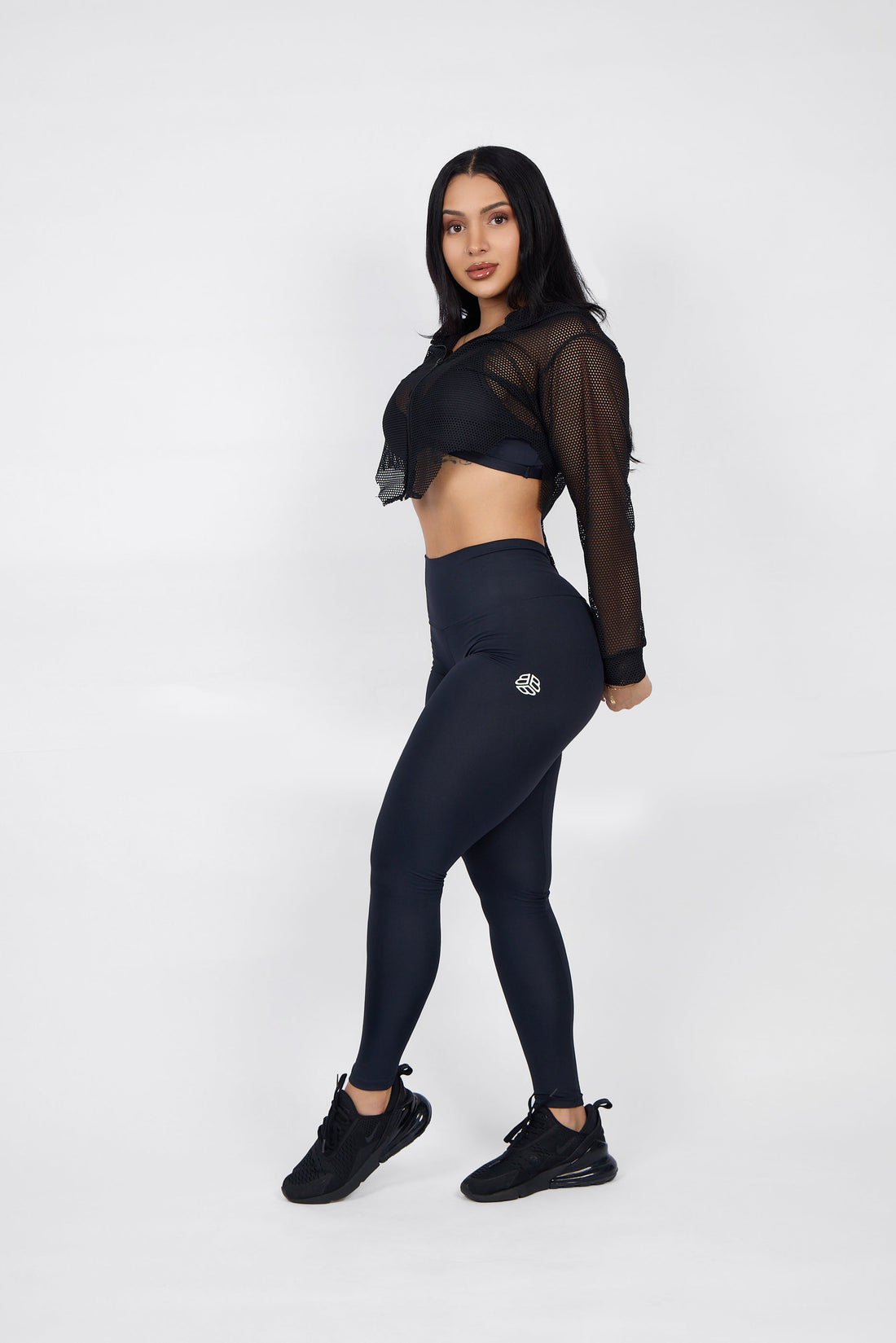 Black Negrita Leggings (Thick Supplex)