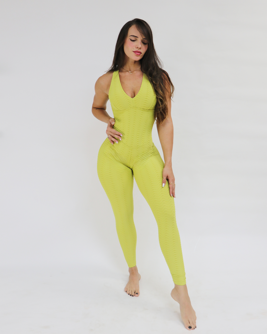 Pistachio Bodysuit (Scrunchy Supplex)