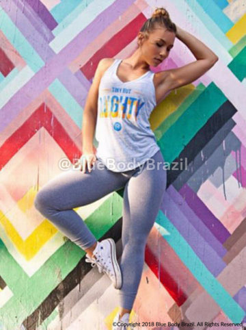 Gray Sensation Leggings (Thick Supplex)