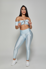Icy Blue String Top