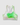 Green White Tie Dye Fitness Top