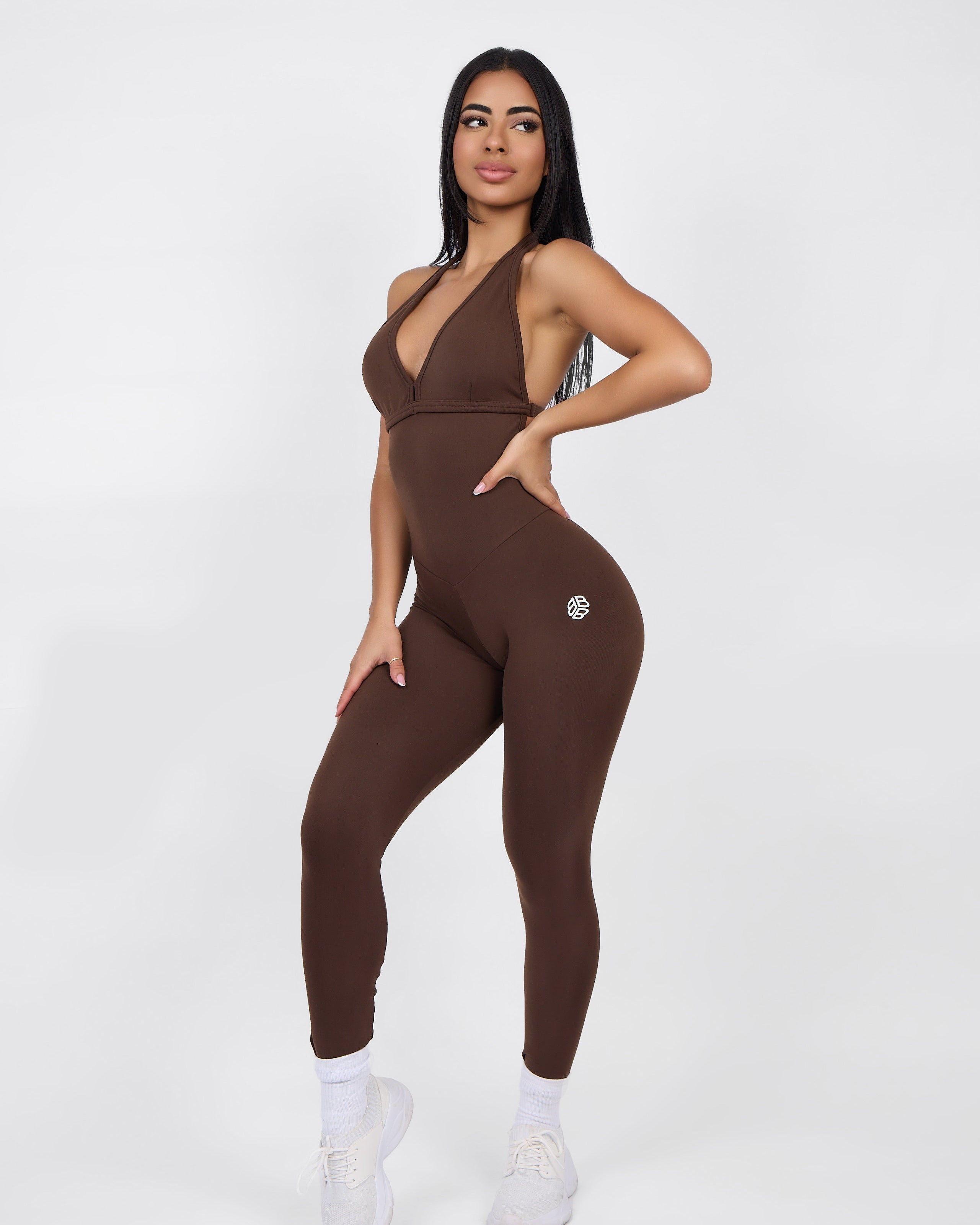 Cafe Backless Bodysuit | Brazilian Activewear Romper
