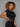 Midnight Short Sleeved Cropped Top (Light Supplex)