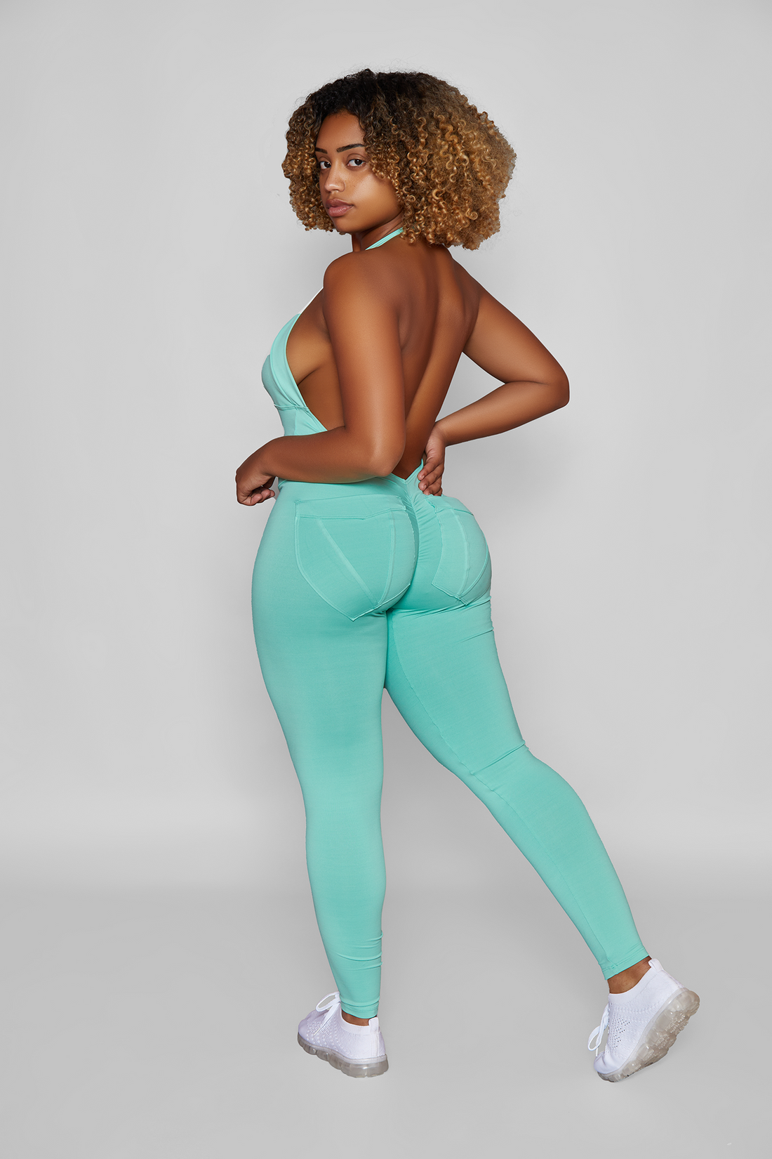 Aqua Bum Bum Pocket Bodysuit (Light Supplex)