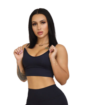 Black Tech Tee Top