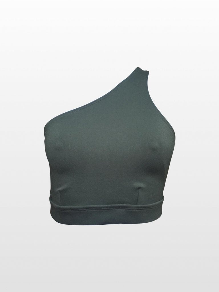 Single Shoulder Top (Thick Supplex)