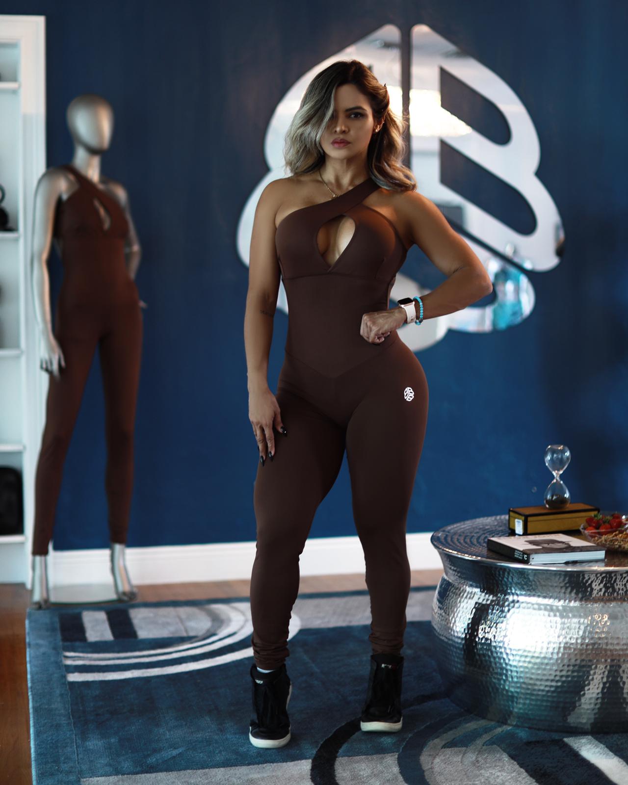 Brown Body Brazil Bodysuit (Light Supplex)