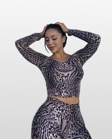 Animal Instinct Cropped Top (Light Supplex) Preorder now! Shipping starts on May 19, 2025. Don't miss out!