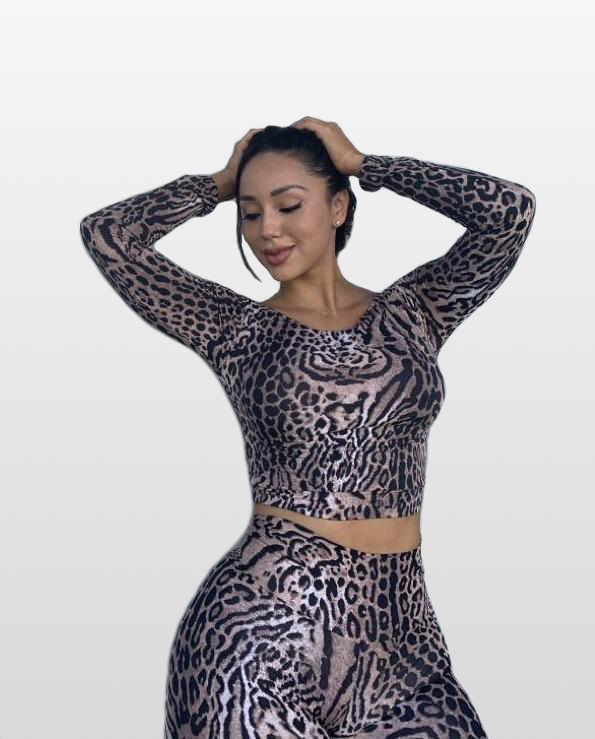 Animal Instinct Cropped Top (Light Supplex) Preorder now! Shipping starts on May 19, 2025. Don't miss out!