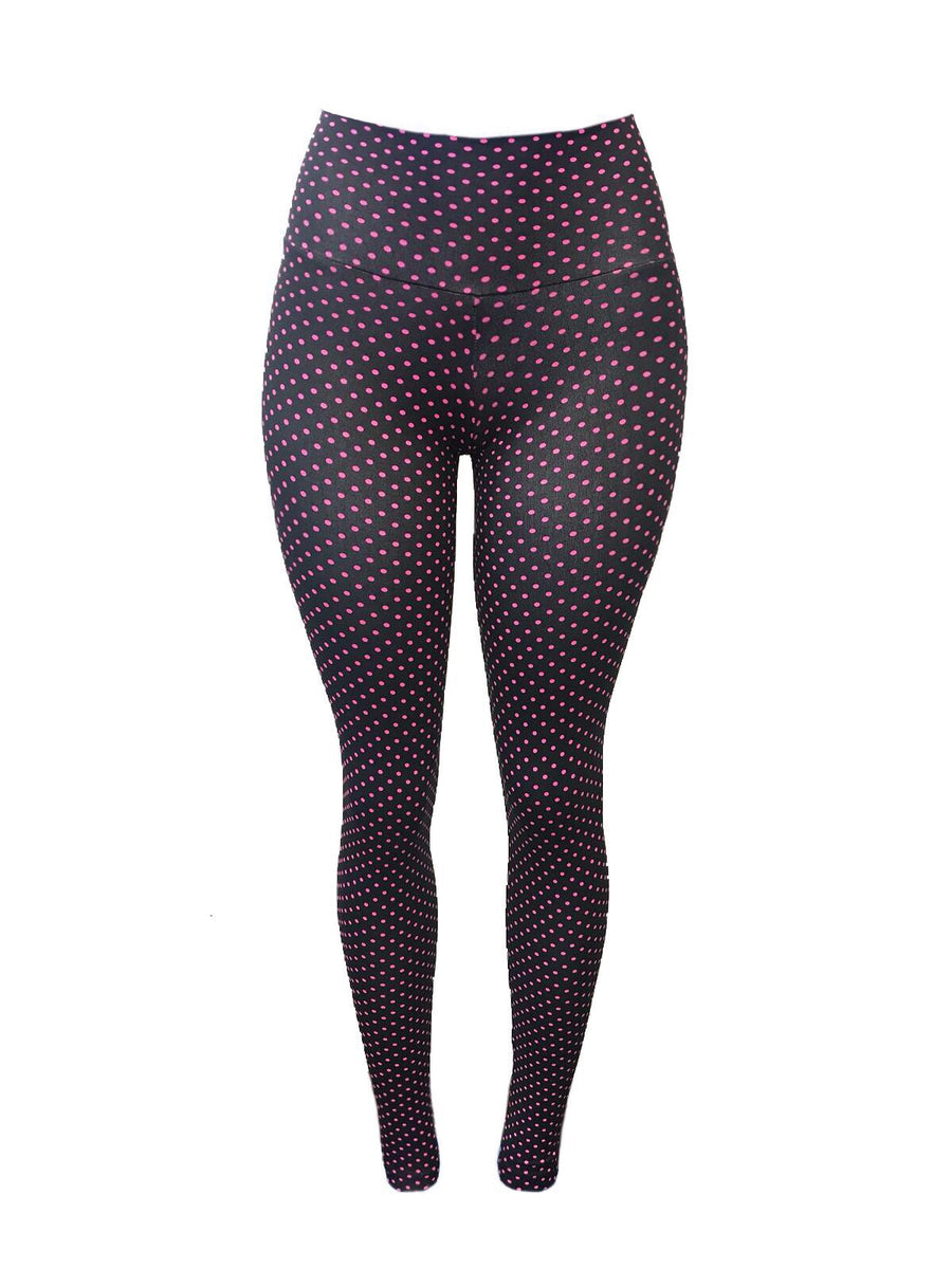 Empina Bum Bum Polka Dot Leggings (Light Supplex)