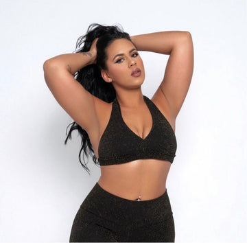 Glistening Night & Day Backless Top